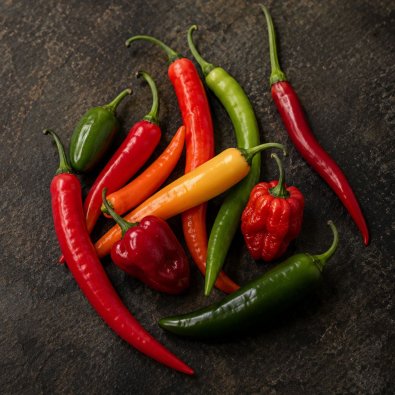 Chili- og Paprikafavoritter 10-pakning